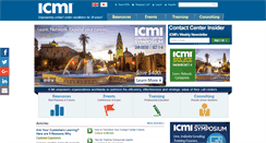 Desktop Screenshot of icmi.com